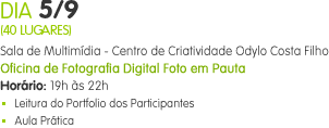 Oficina Foto em Pauta