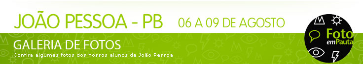 João Pessoa - PB 06 a 09 de agosto